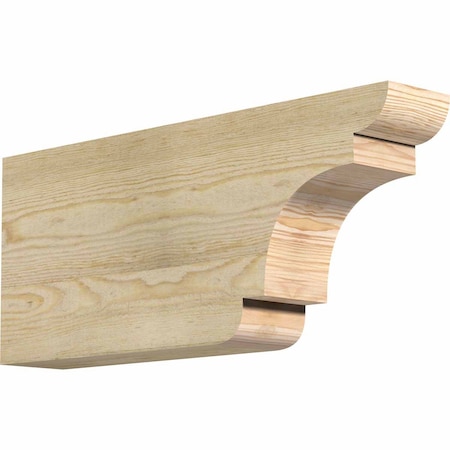 Ekena Millwork New Brighton Rough Sawn Rafter Tail, Douglas Fir, 4"W x 10"H x 24"L RFT04X10X24NEB00RDF